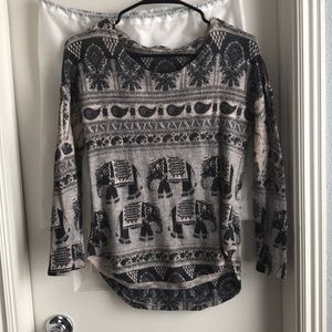 Free people/Anthropologie like elephant top